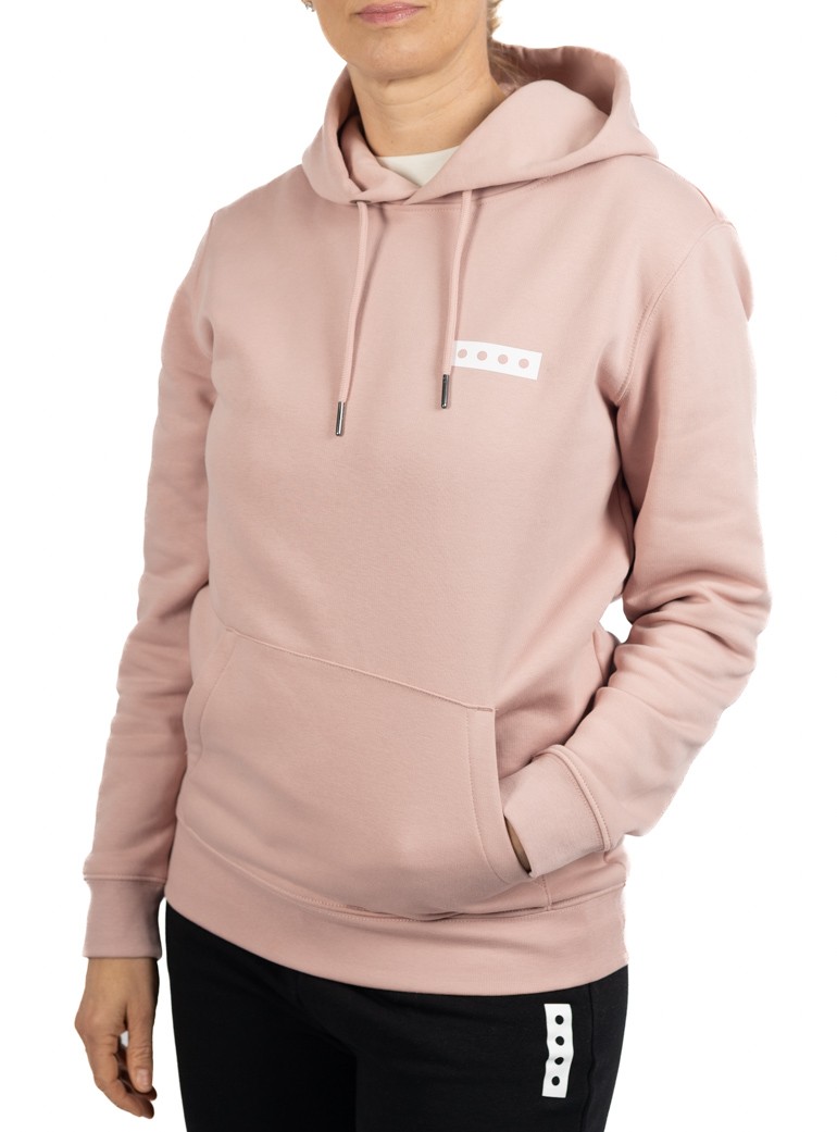 pink unisex hoodie