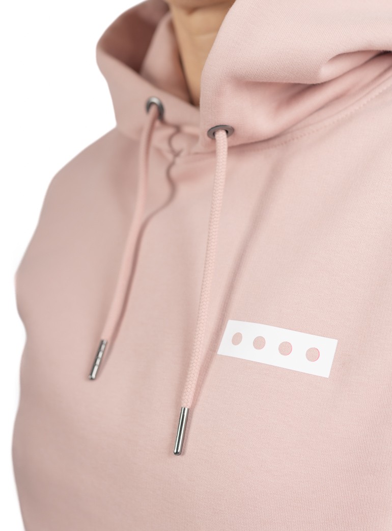 pink unisex hoodie