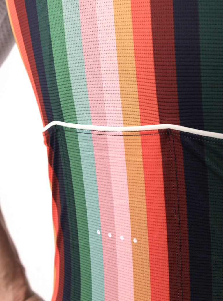 retro-style cycling jersey