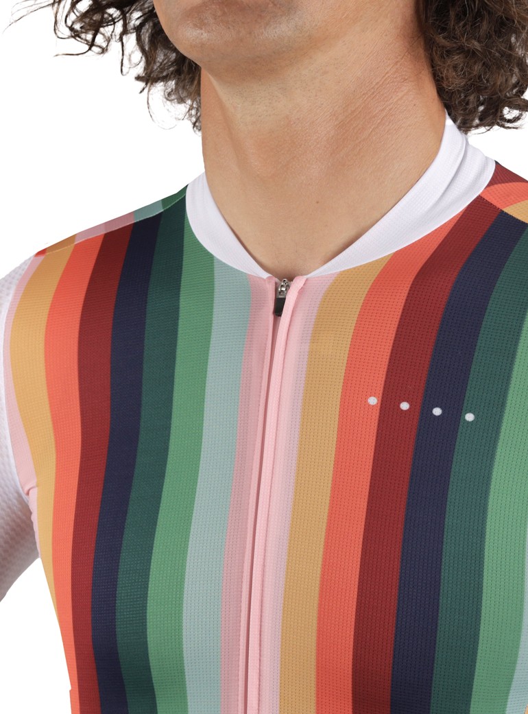 retro-style cycling jersey