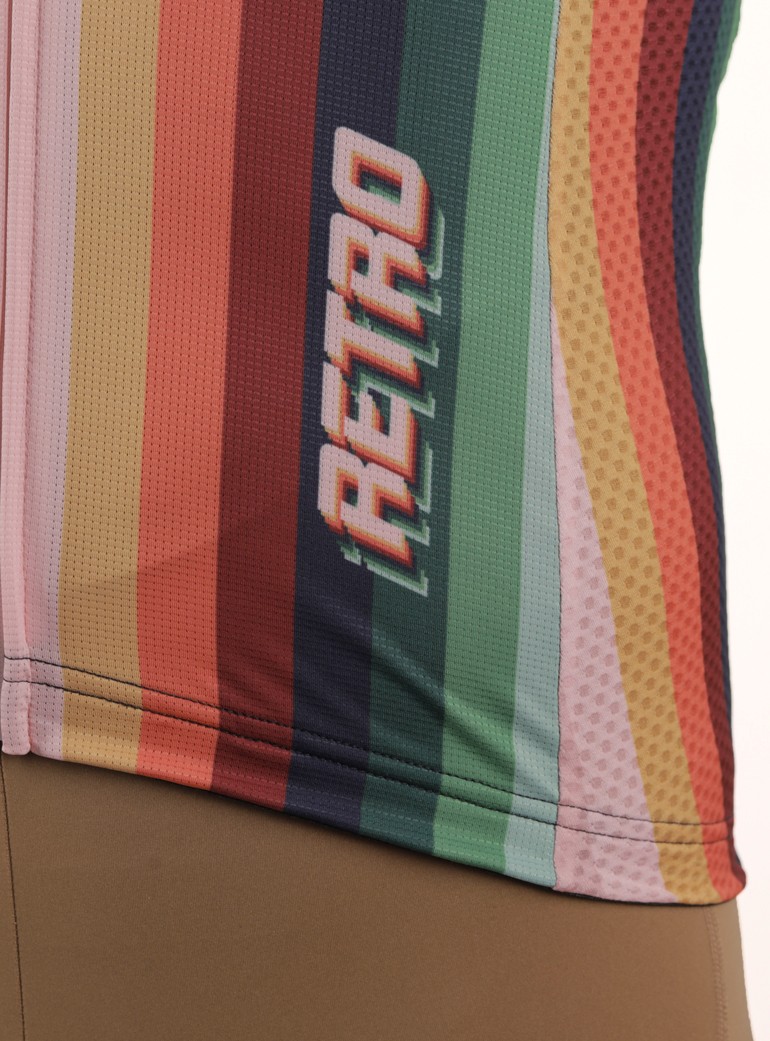 retro-style cycling jersey