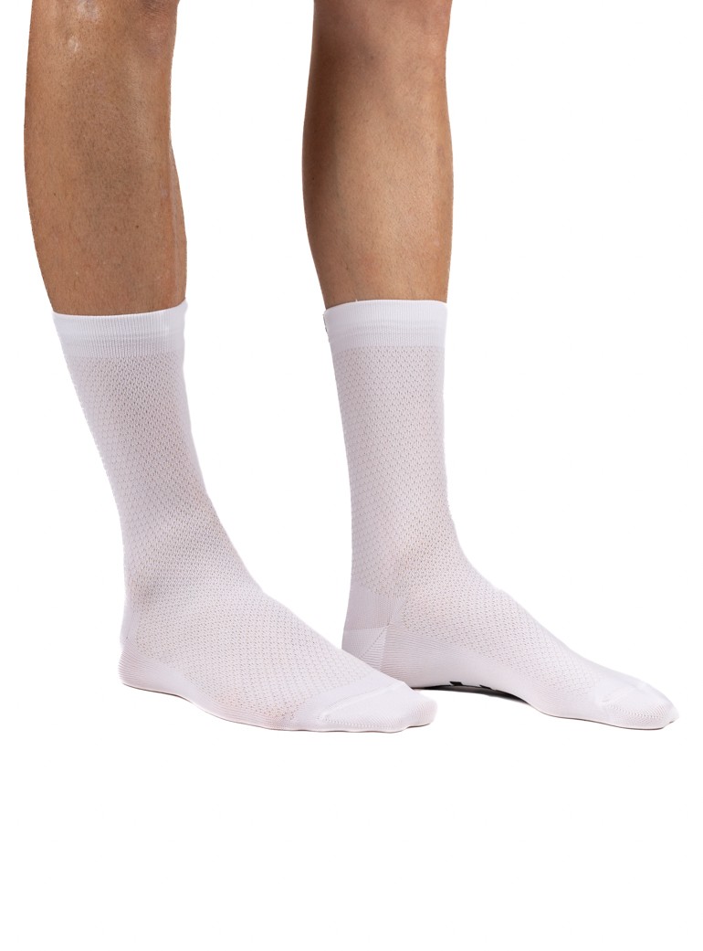 light pro summer white cycling socks