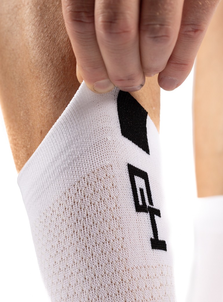 light pro summer white cycling socks