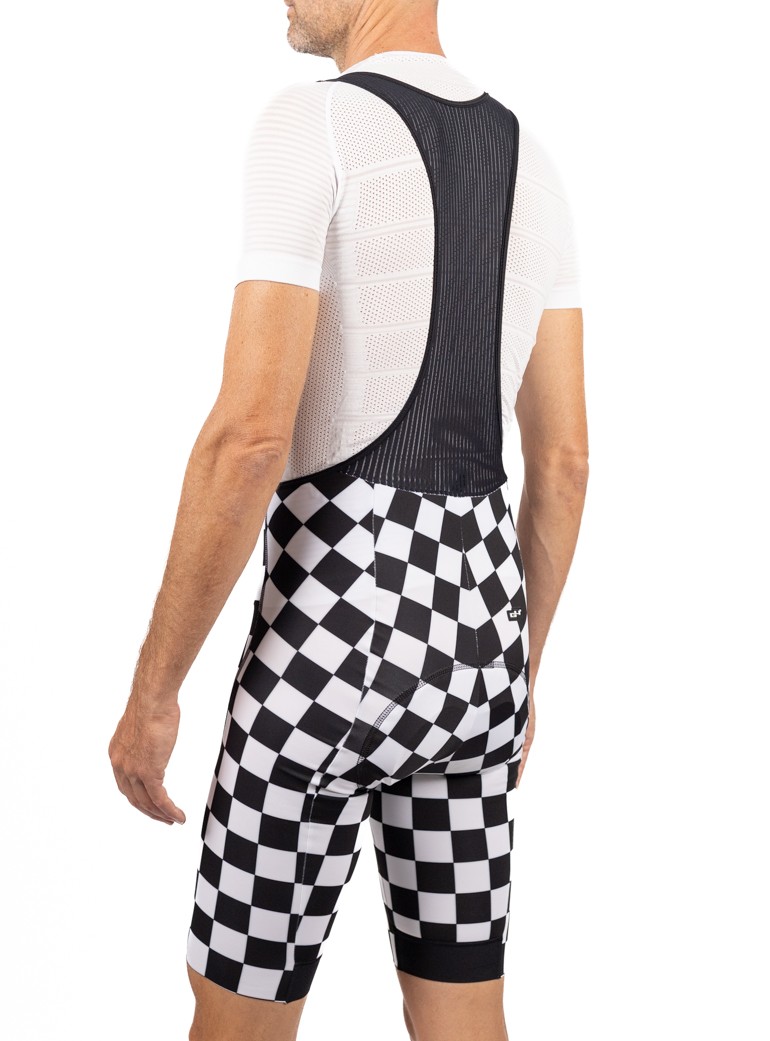 checker bib short