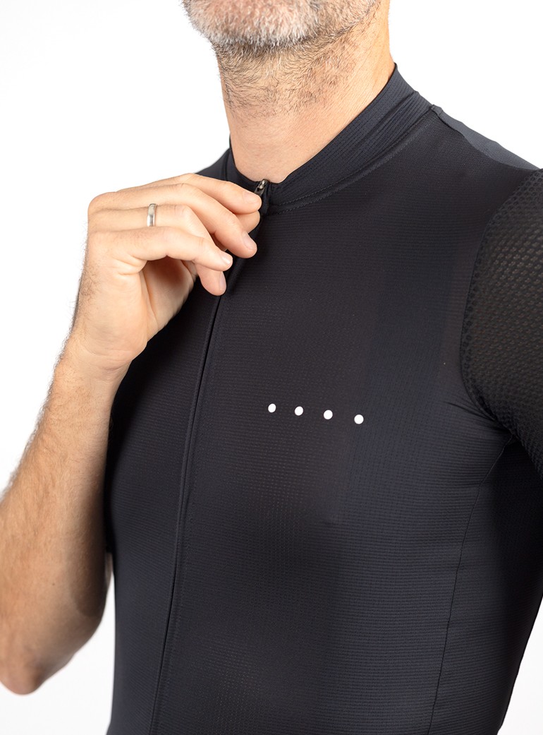 maillot de vélo léger été homme noir