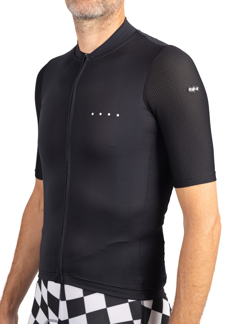 maillot de vélo léger été homme noir