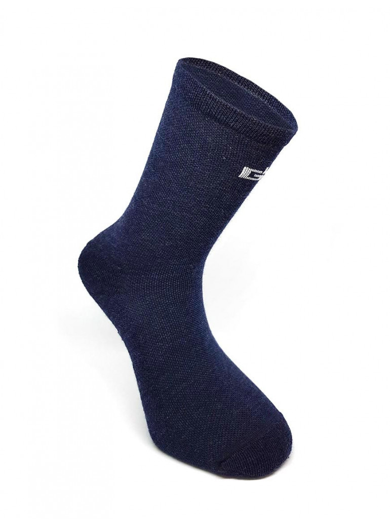 CHAUSSETTES DE VÉLO MERINOS THERMO BLEUES CHAUSSETTES DE VÉLO MERINOS THERMO BLEUES