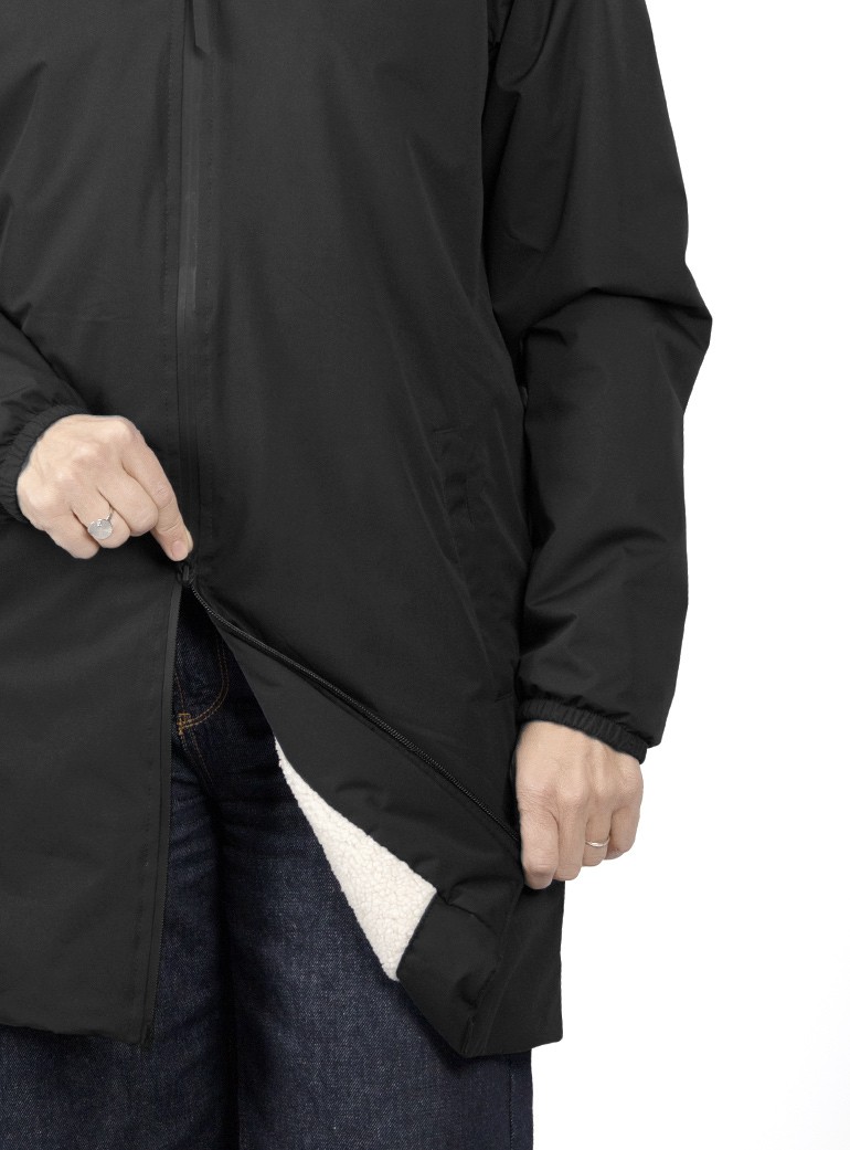 Women's waterproof trench jacket