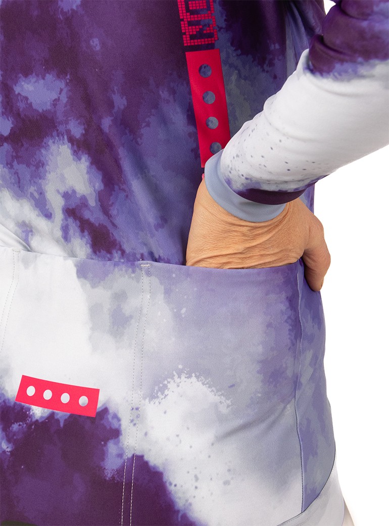 maillot à manches longues vélo pour femme