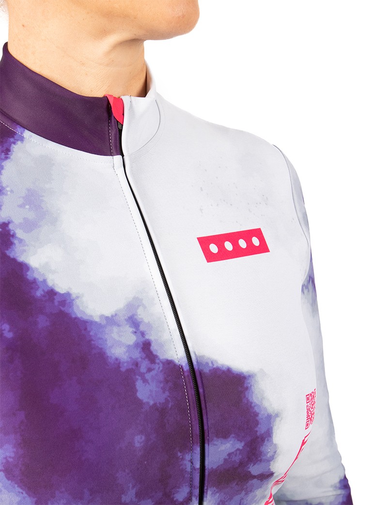 maillot à manches longues vélo pour femme