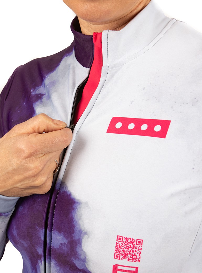 maillot à manches longues vélo pour femme