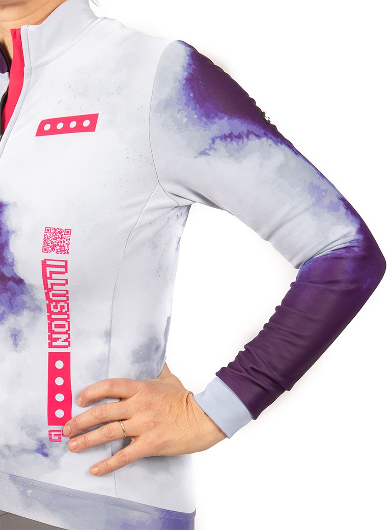 maillot à manches longues vélo pour femme