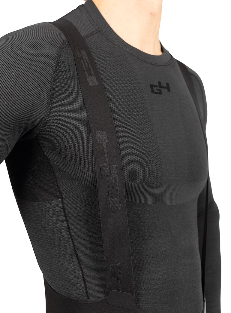 collant de cyclisme gris homme