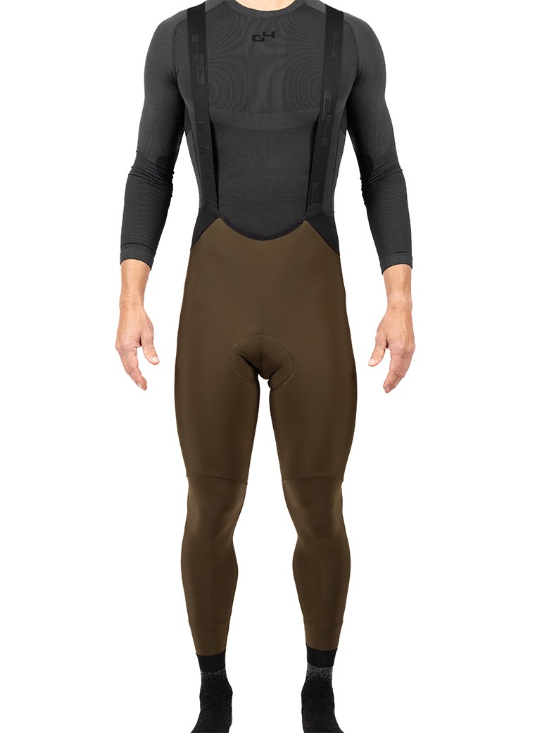 collant de cyclisme hiver homme à bretelles