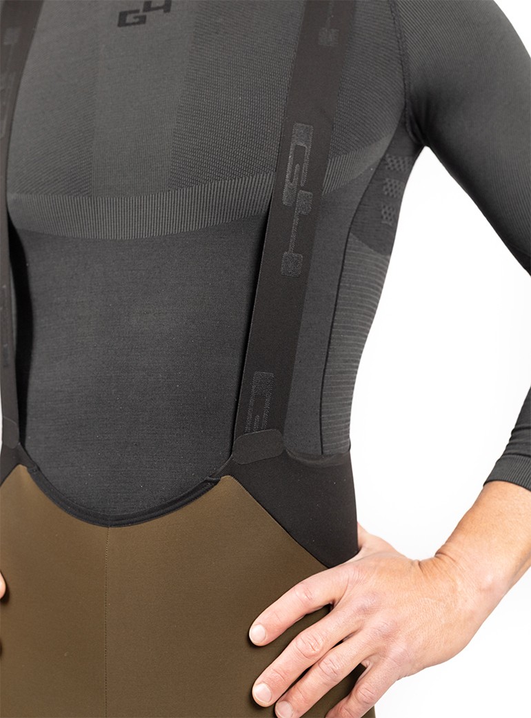 collant de cyclisme hiver homme à bretelles