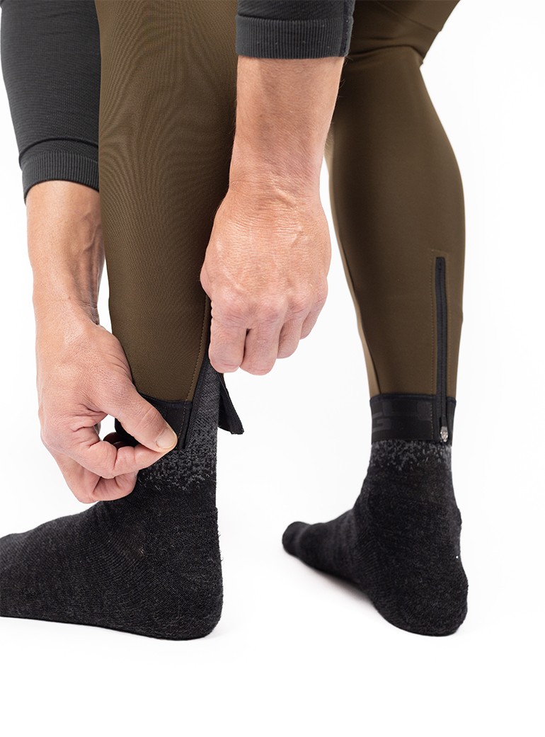 collant de cyclisme hiver homme à bretelles