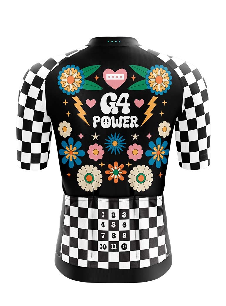 cycling limited jersey g4 power black