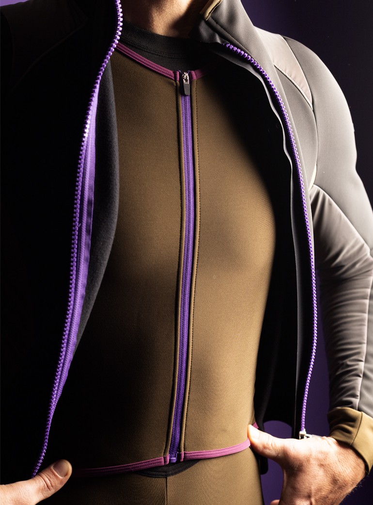 veste de cyclisme réfléchissante hiver