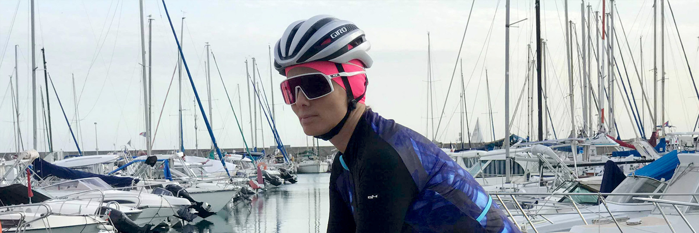 Women's cycling headbands - G4 dimension