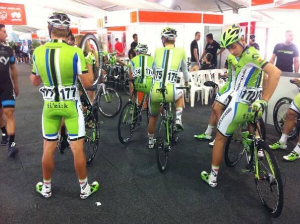 Cannondale Pro Cycling team at Santos Tour Down Under (image: Cannondale)