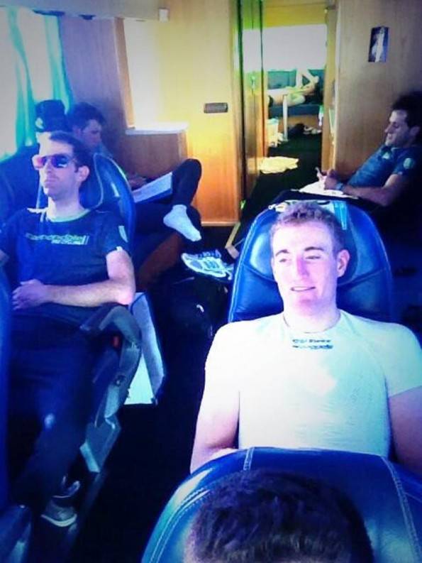 Michel chillin' (image: Cannondale)