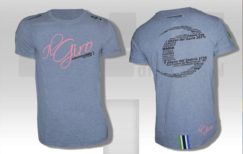 Official t-shirt of Giro Cannondale/G4