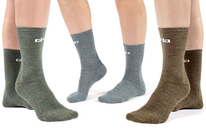 merino socks for sports and cycling