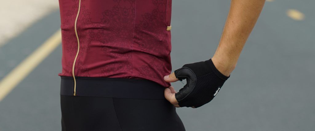 cycling gloves in imitation leather