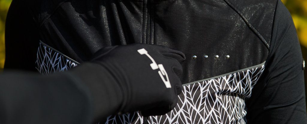 Cycling gloves winter and mid-season color black