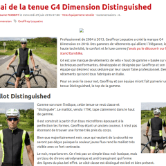 G4 cité dans Matos Vélo