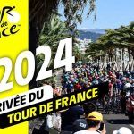 Arrivée du tour de France 2024 à Nice