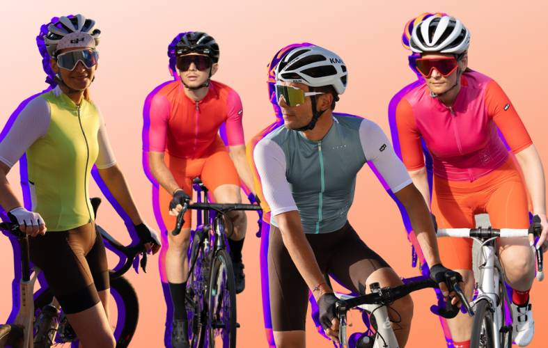 GILET DE SECURITE HAUTE VISIBILITÉ VELO ROSE FLUO pour les clubs