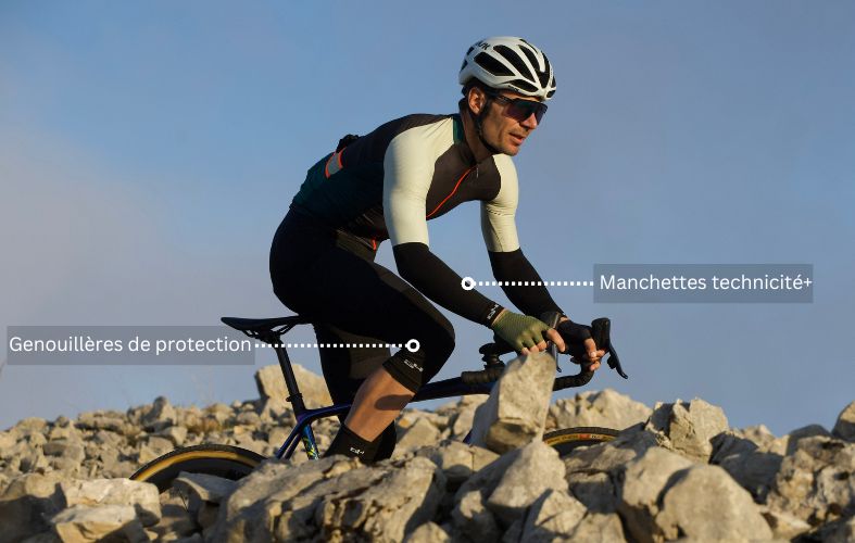 Accessoires de protection indispensables pour les cyclistes qui veulent pratiquer le Gravel.