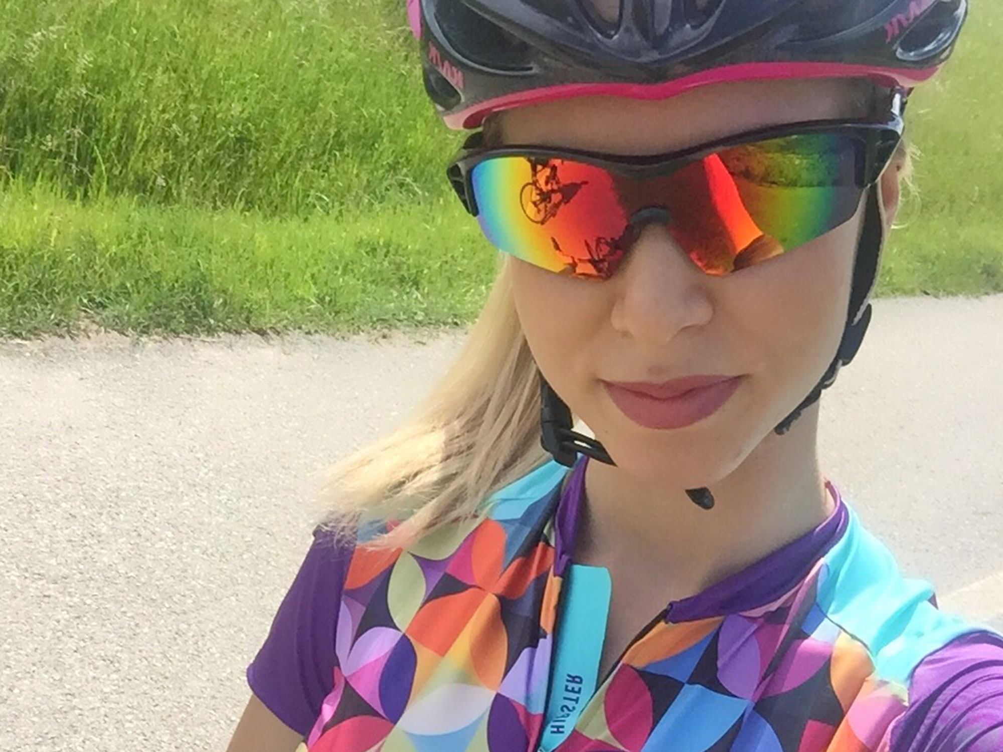 Larisa Chinces Ambassadrice Cyclisme G4 Dimension maillot cuissard