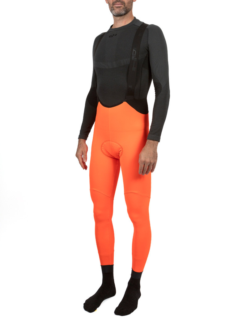 collant de velo sécurité orange