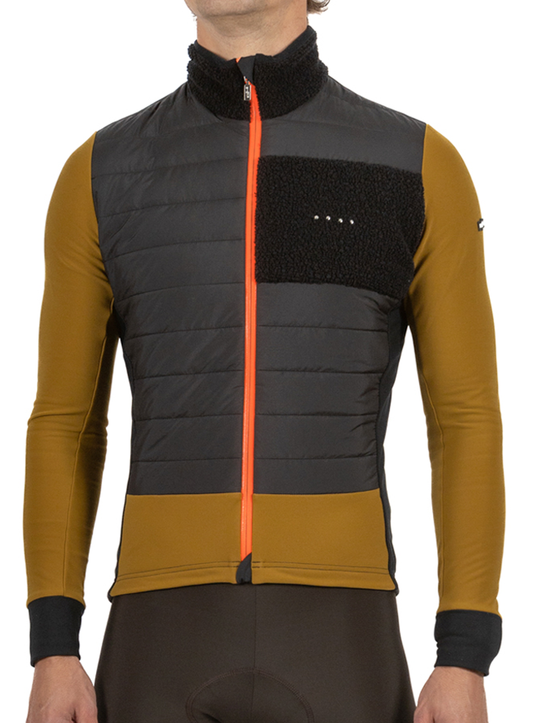 veste hiver velo gravel wooly collection
